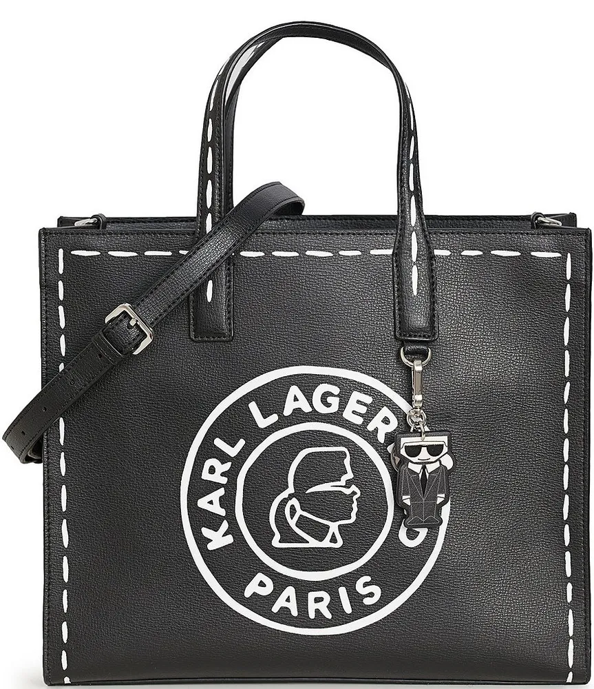 Karl Lagerfeld Paris Extra Large Lafayette Faux Fur Crossbody Bag on SALE