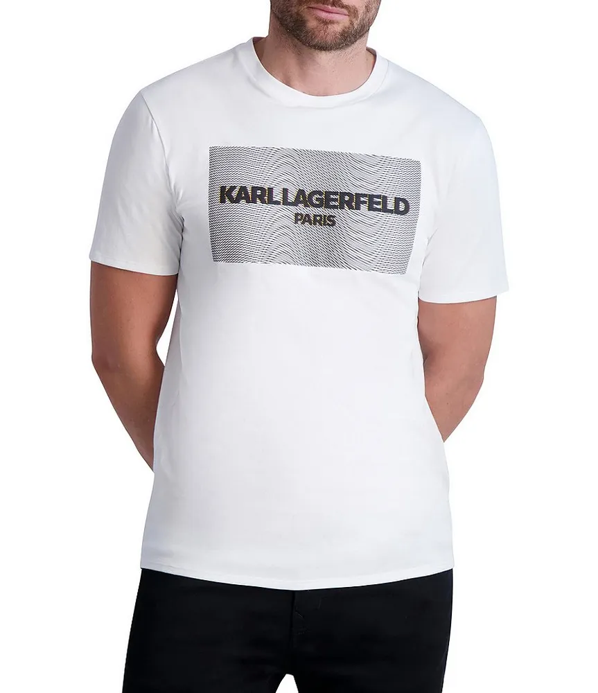 Karl Lagerfeld Paris Men's KL Monogram Sweater Polo