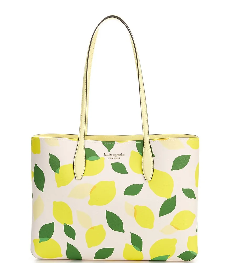 Kate spade new york Dragonflies and Tulips Canvas Book Tote Bag