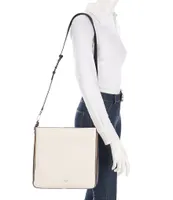 kate spade new york Hudson Colorblock Pebbled Leather Convertible