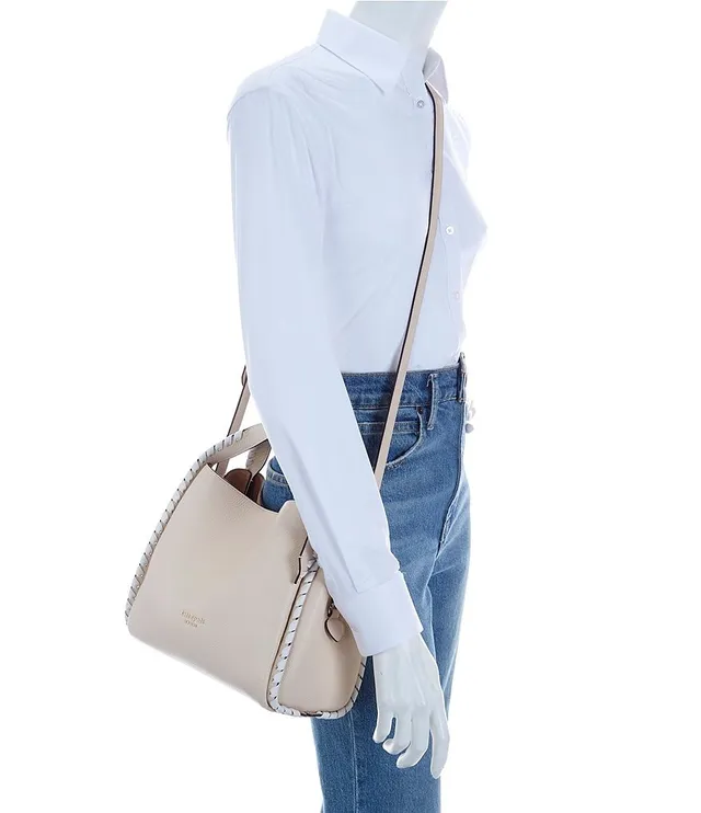 Kate Spade Women's Medium Knott Whipstitched Leather Shoulder Bag