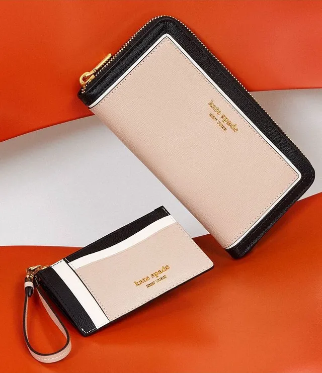 Kate Spade New York Morgan Color-Blocked Saffiano Leather Phone Wallet