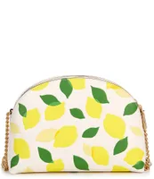 kate spade new york morgan tulip toss-printed dome crossbody bag