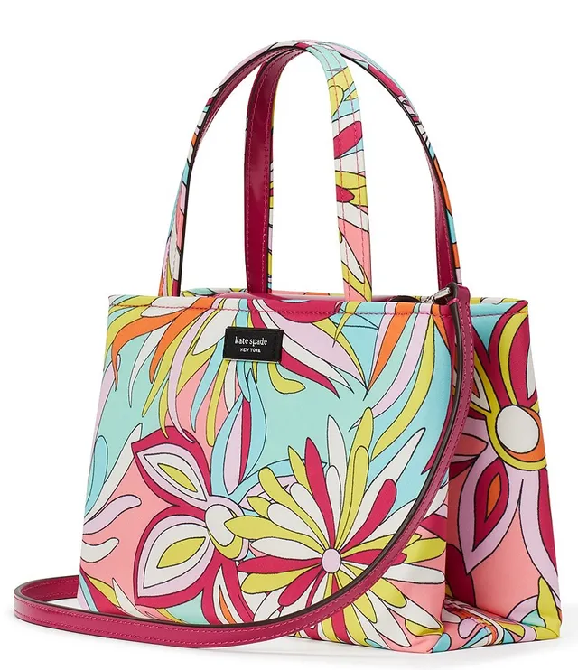 Kate spade new york Dragonflies and Tulips Canvas Book Tote Bag
