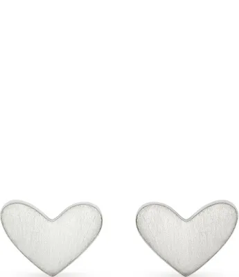 Kendra Scott Ari Heart Crystal Stud Earrings