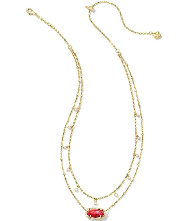 Kendra SCOTT Framed Elisa Multi Strand Necklace