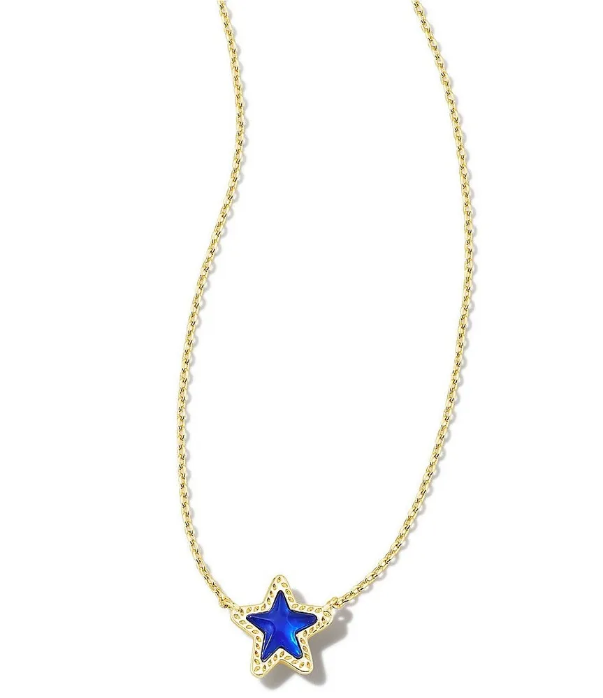 Shop Kendra Scott Ada 14K-Gold-Plated Star Charm Necklace