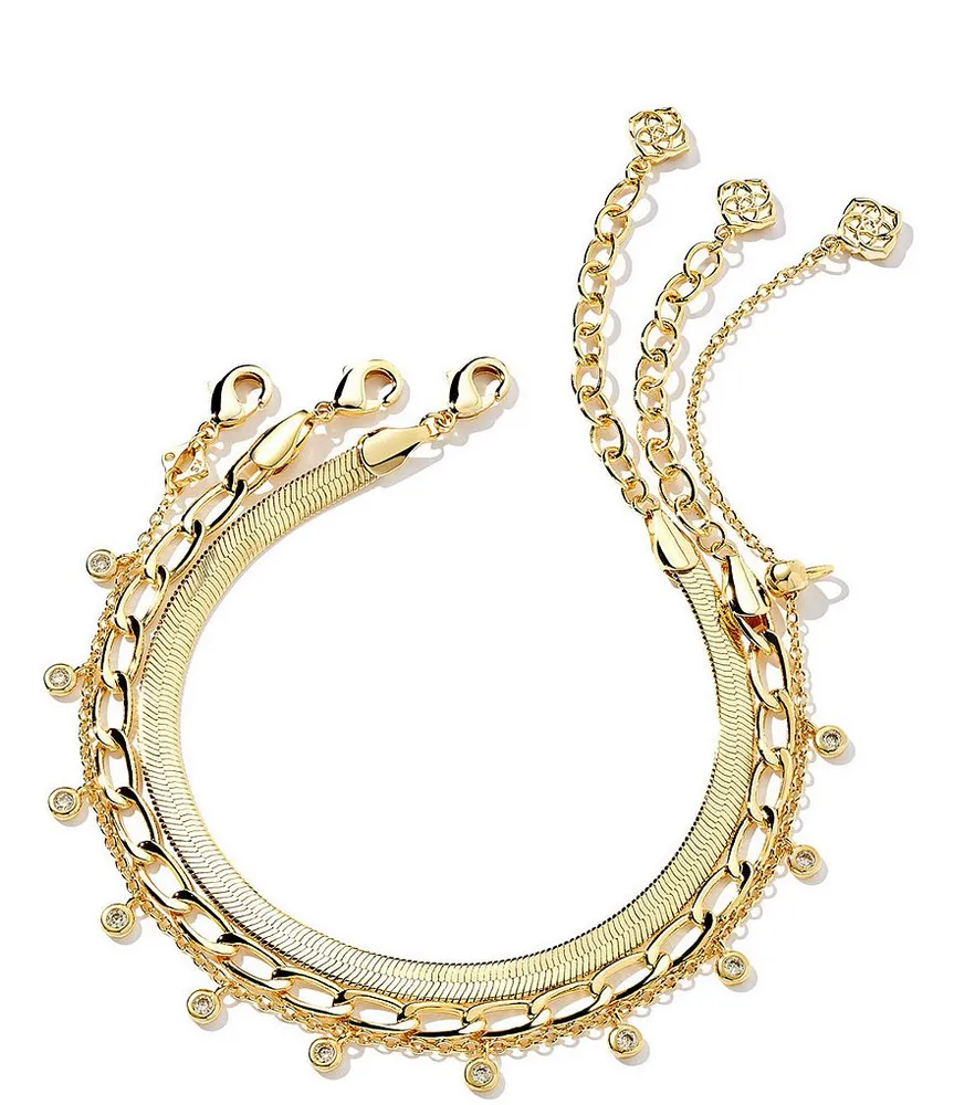 Kendra Scott Haven Heart Delicate Chain Bracelet