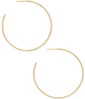 Keeley Hoop Earrings in 18k Gold Vermeil