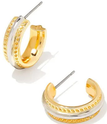 Keeley Hoop Earrings in Sterling Silver