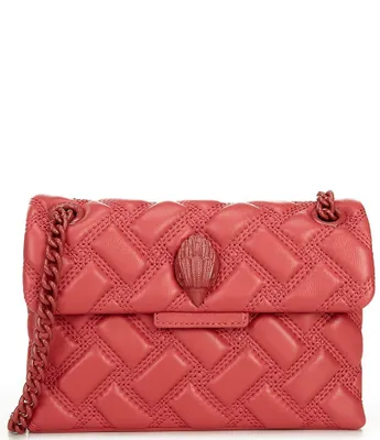 Kurt Geiger London Kensington Signature Eagle Crest Micro Quilted Crossbody  Bag, Dillard's