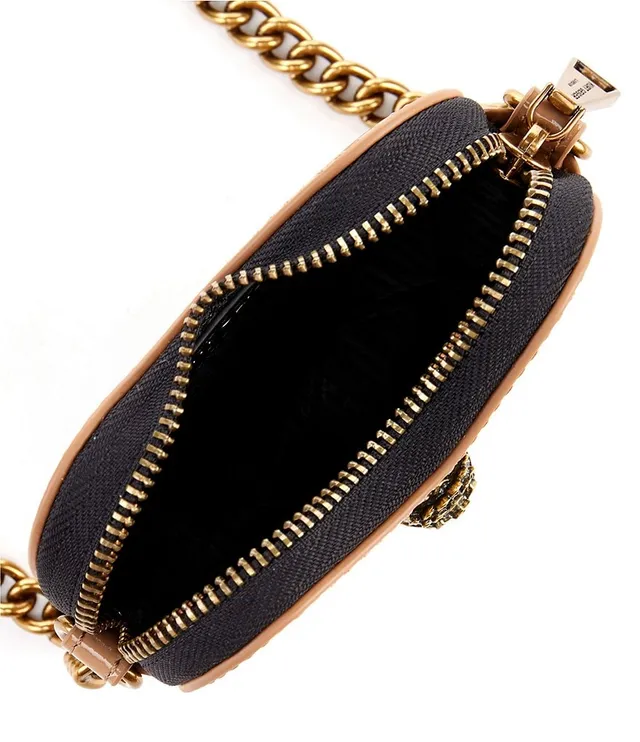 Micro Heart Bag with Leather Crossbody