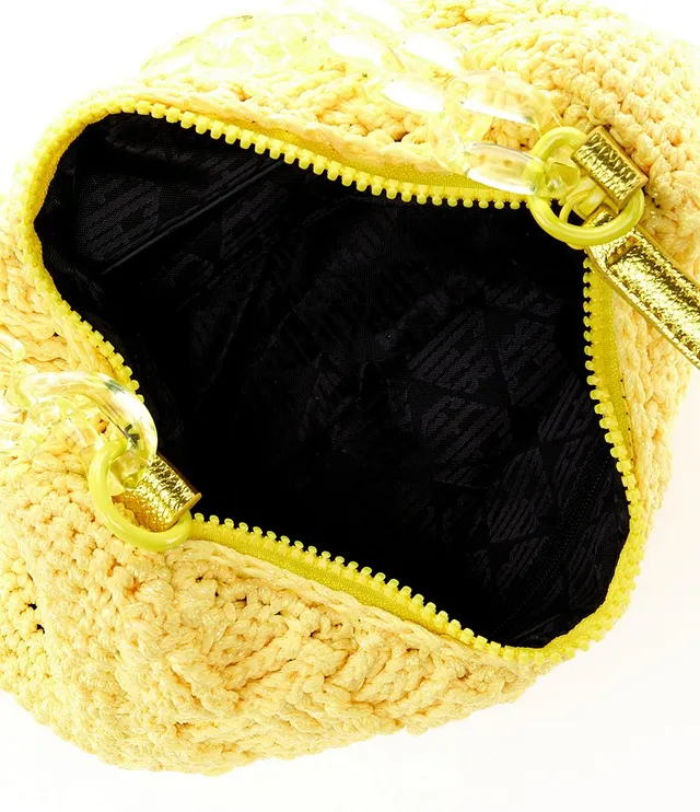 Kurt Geiger London Crochet Multi Clear Chain Crossbody Bag