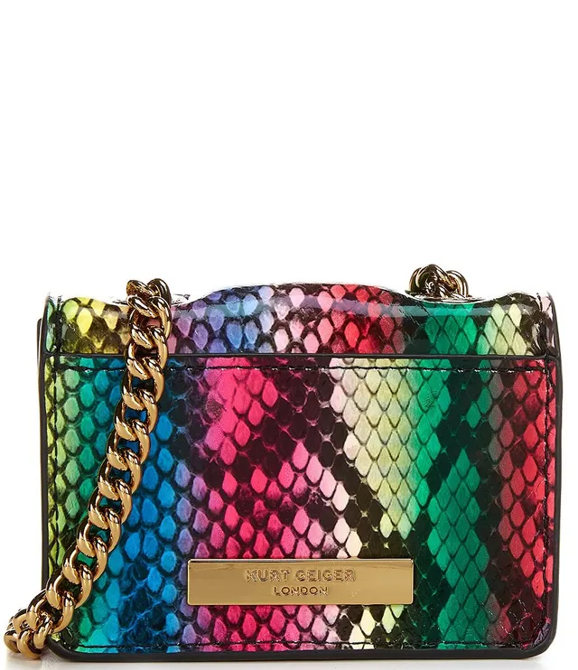 Kurt Geiger London Kensington Rainbow Heart Crossbody Bag