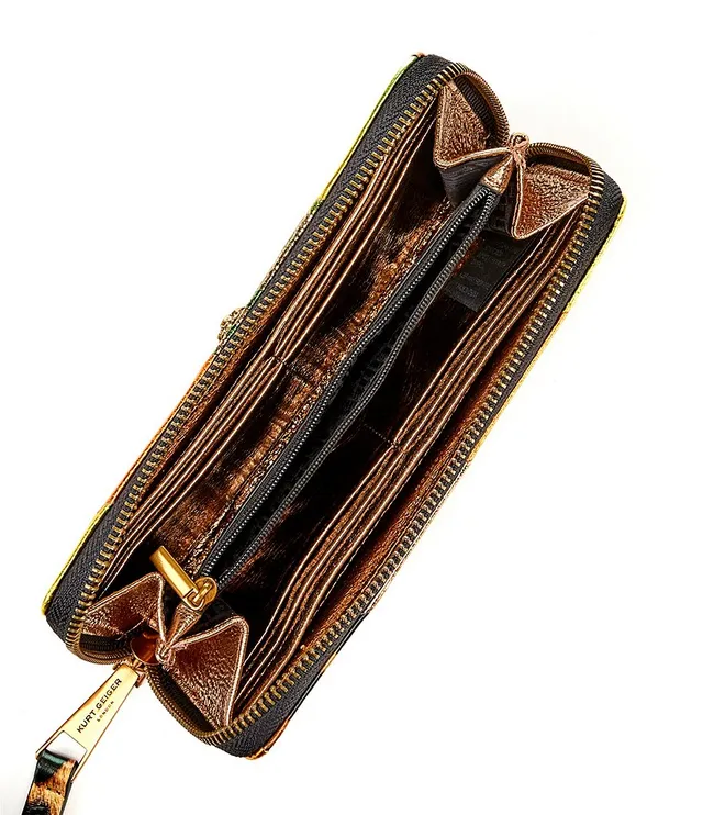 Kurt Geiger London E Leather Zip Around Wallet