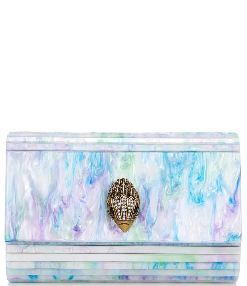 Kurt Geiger London Party Eagle Glitter Acrylic Clutch