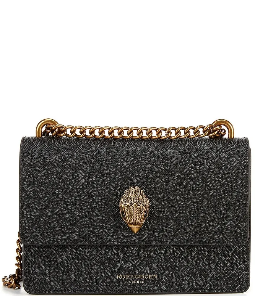 Kurt Geiger London Small Quilted Long Flap Wallet On Chain