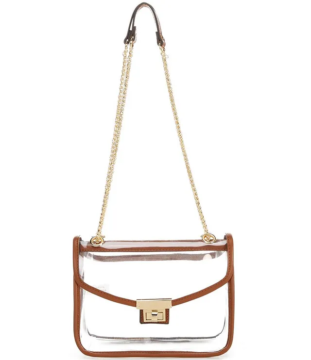 Tahari ASL Stadium Clear Crossbody Bag