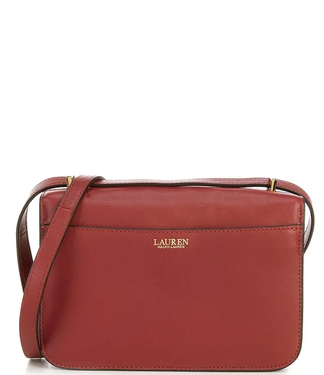 Lauren Ralph Lauren Leather Small Maddy Shoulder Bag