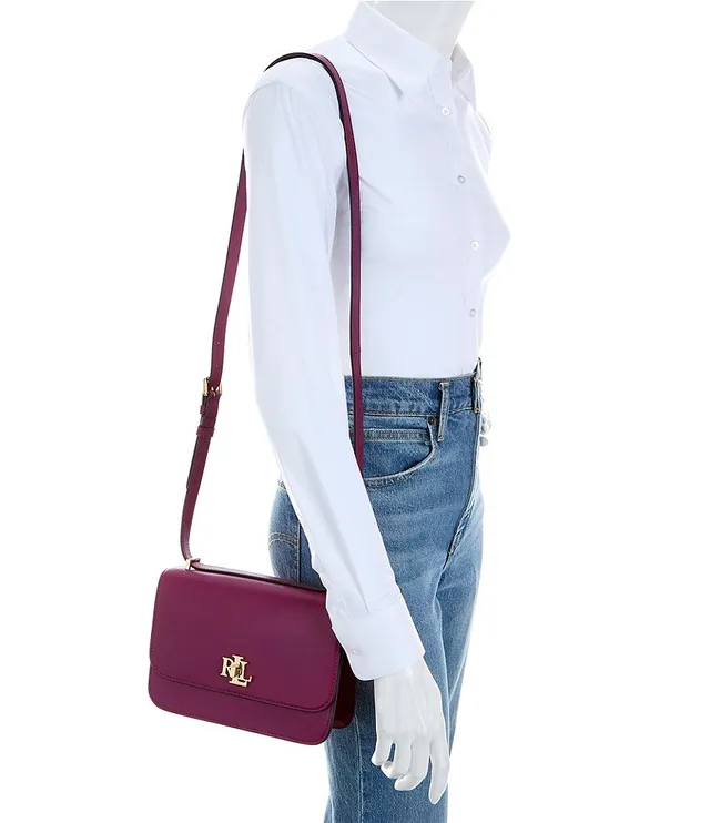 Lauren Ralph Lauren Quilted Nappa Leather Medium Sophee Bag 