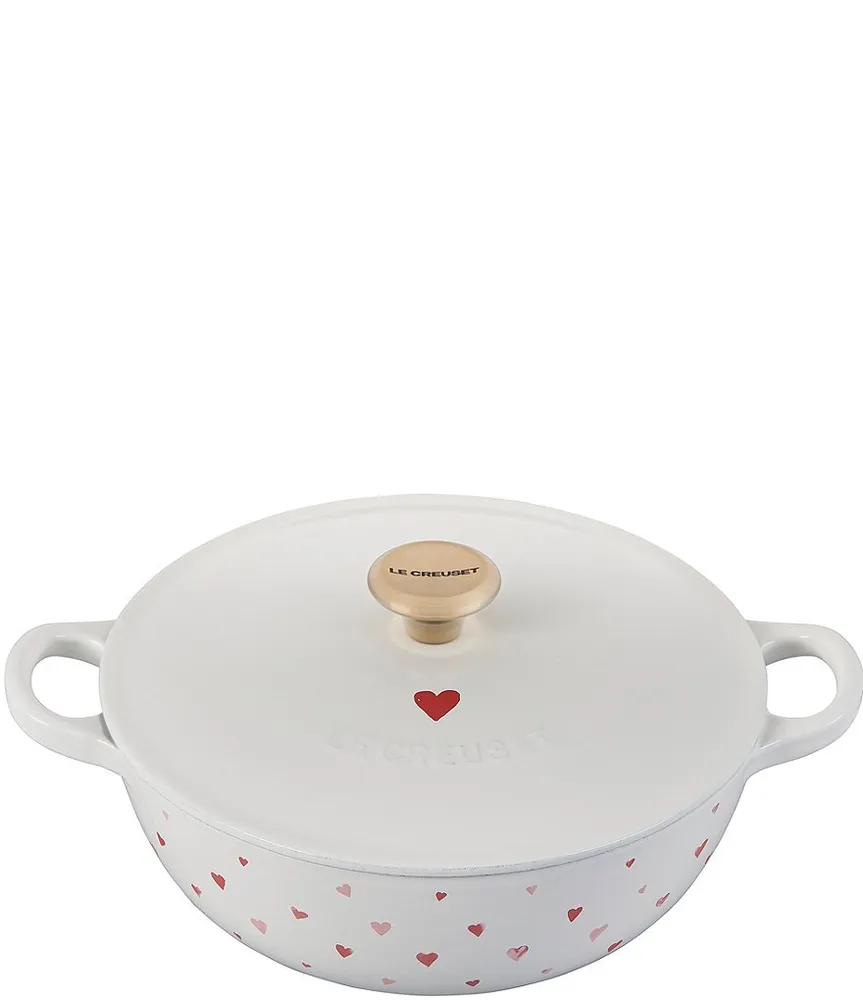 Le Creuset Signature Cast Iron 2.75-Quart White Oval Dutch Oven