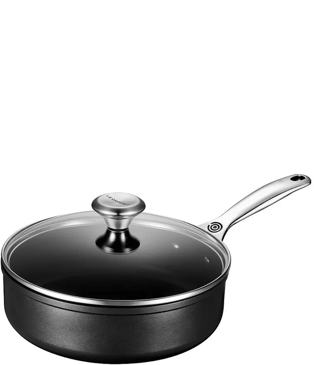 Le Creuset 4.25 qt. Saute Pan with Glass Lid | Toughened Nonstick Pro