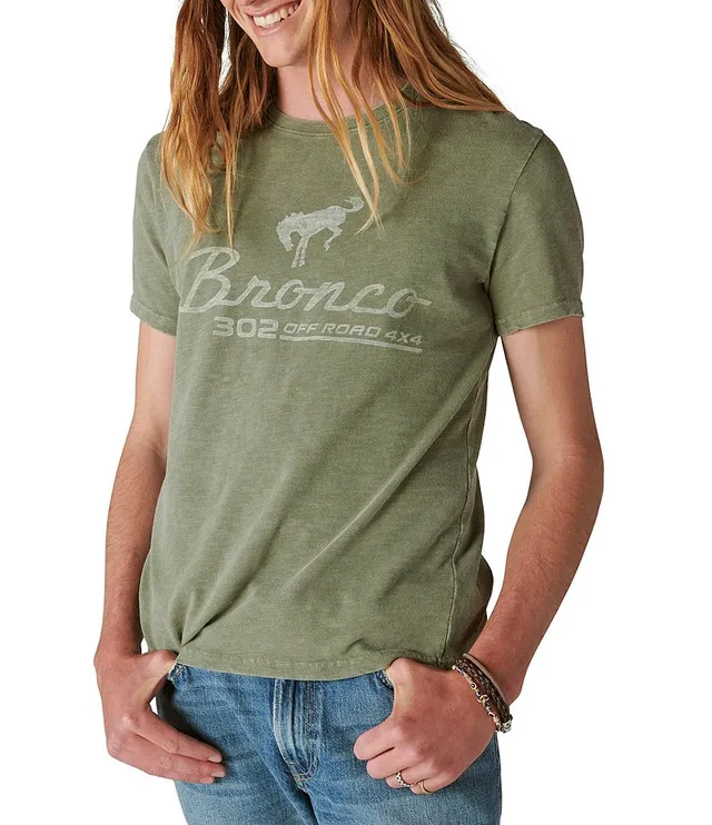 Junkfood Ford Bronco T-Shirt - Grey Large, Men's