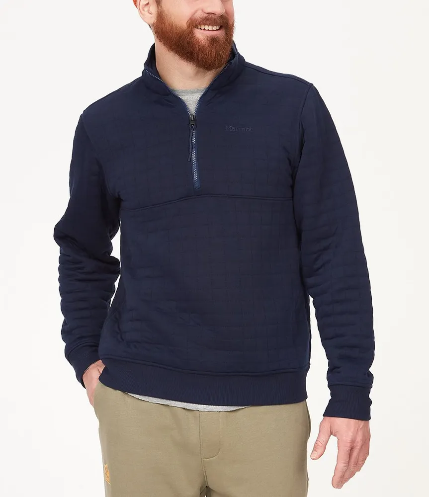 Marmot Heavyweight Drop Line Printed Half-Zip Pullover