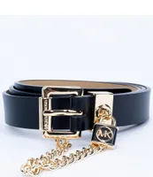 Michael Kors 0.9#double; Swag Chain Leather Belt