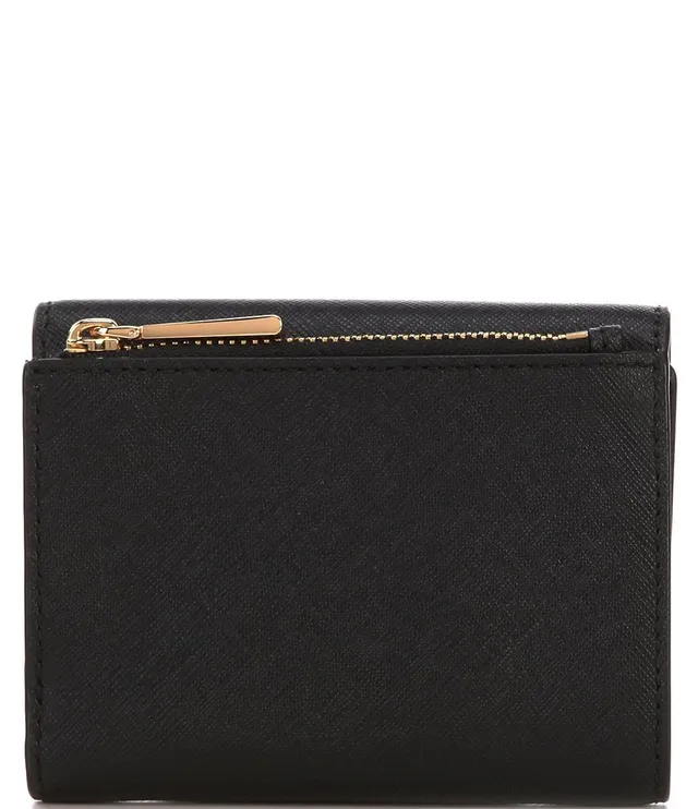 Carmen Medium Color-Block Logo Tri-Fold Wallet