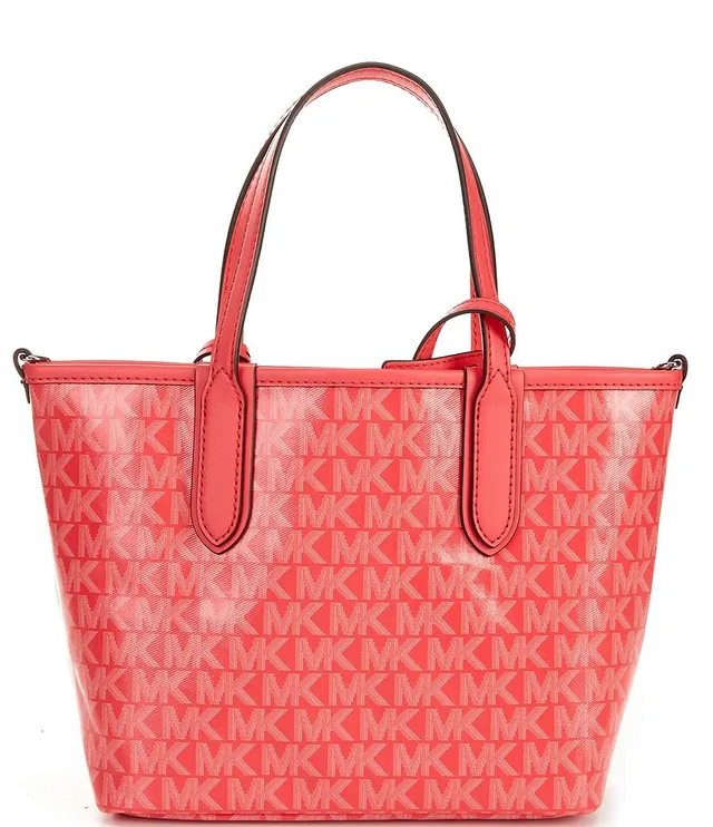 MICHAEL Michael Kors Eliza Large North/south Tote in Red