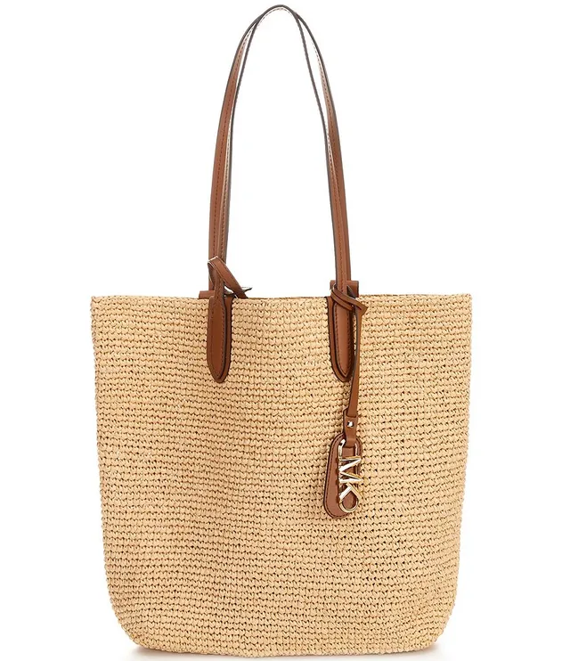 Michael Kors Eliza Coated-Canvas Large Tote Bag