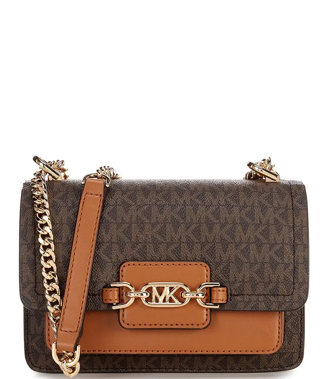 Michael Kors Jet Set Charm Crossbody Clutch in Vanilla at Luxe Purses