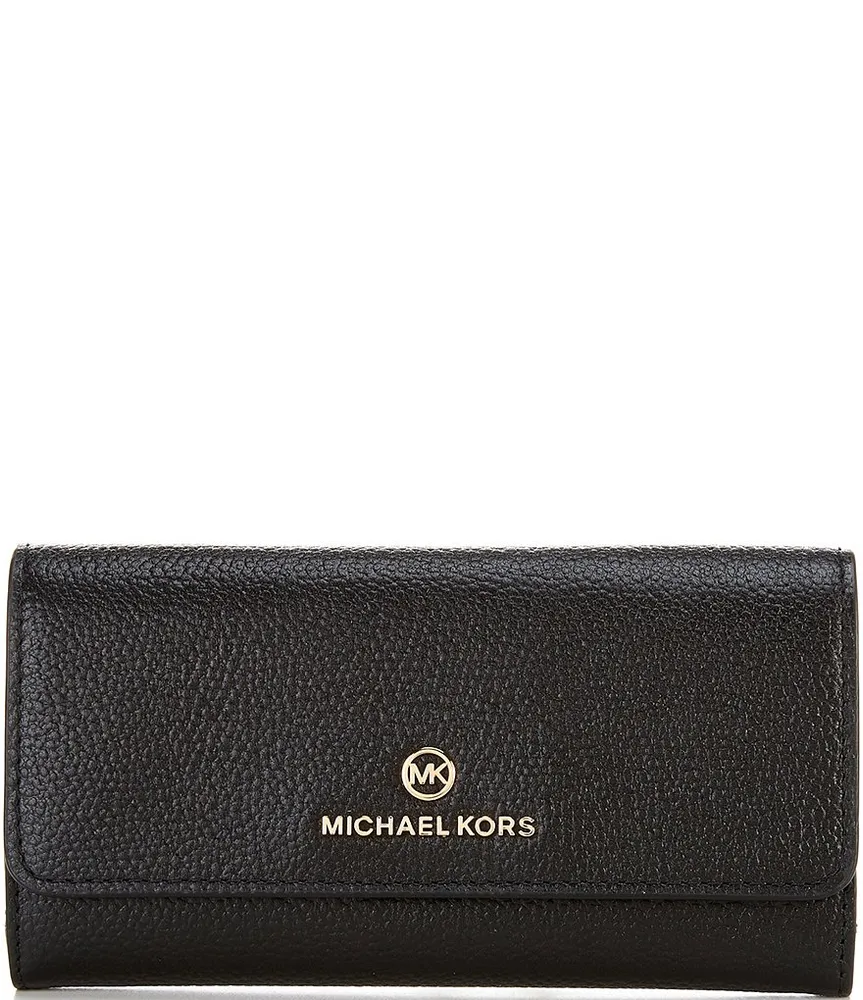 Michael Kors Carmen Medium Envelope Tri-Fold Logo Closure Wallet