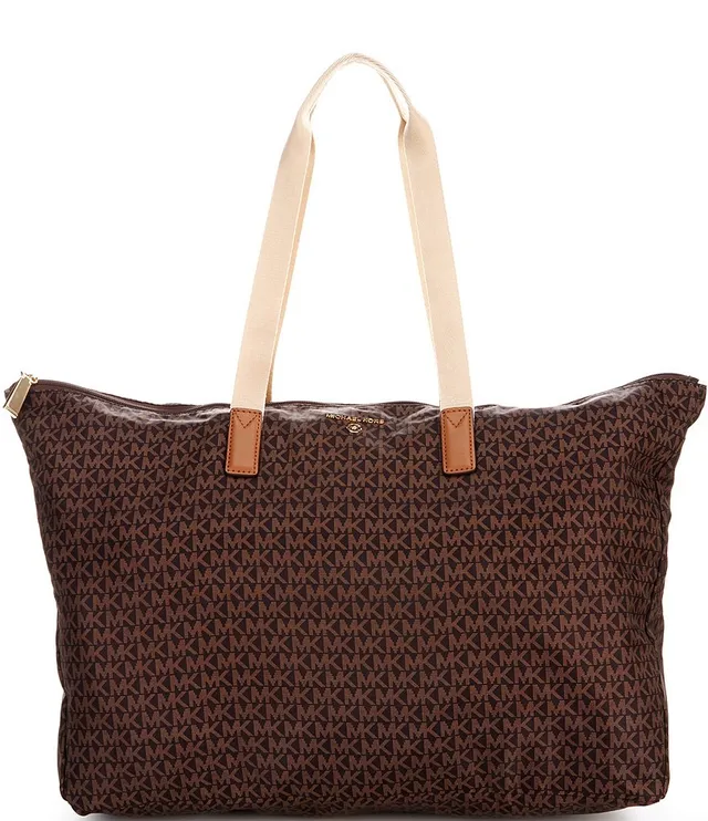 MICHAEL Michael Kors Jet Set Travel Large East West Tote Bag in Brown