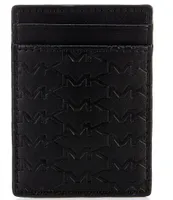 Michael Kors Logo Card Case with Bill Clip