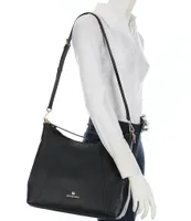 Michael Kors Sienna Large Convertible Shoulder Bag - Black