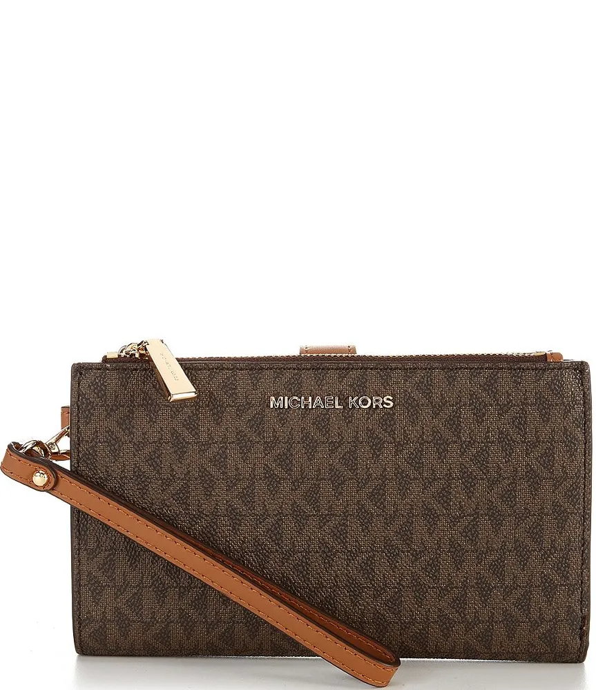 Michael Kors Adele Jet Set Wallet in Brown