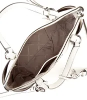 Michael Kors Sullivan Signature MK Logo Small Convertible Top Zip Tote Bag