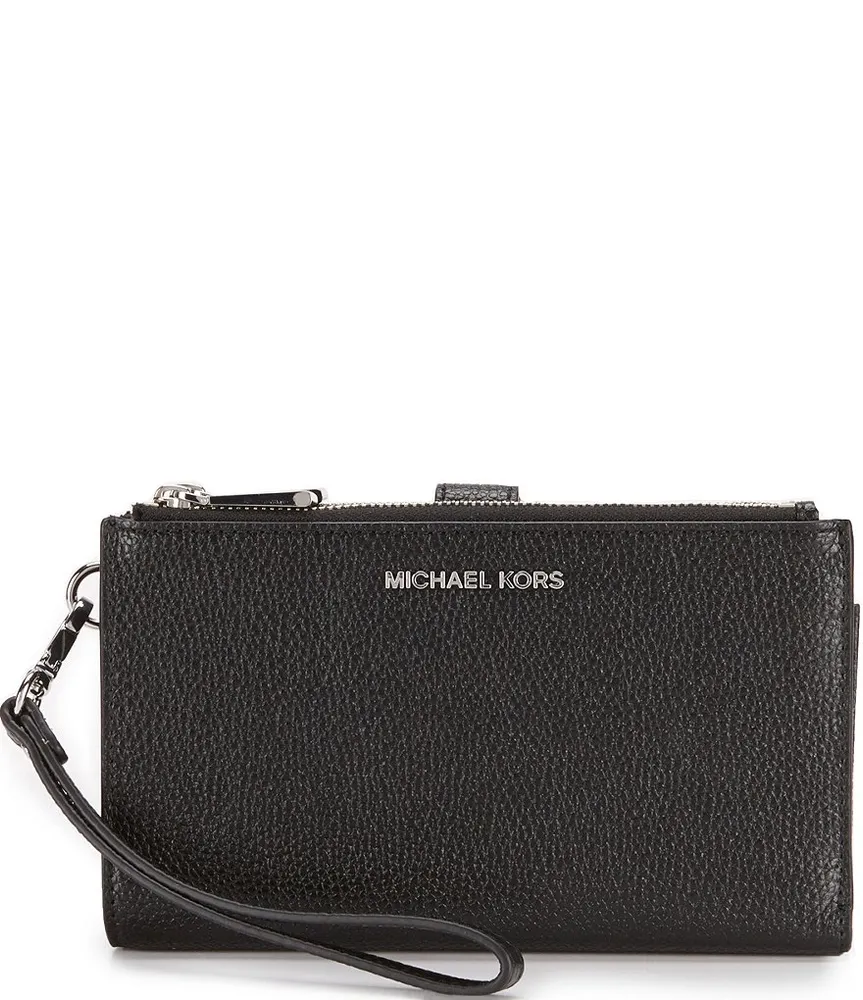 Michael Kors Chelsea Large Contrast Gold Leather Convertible Clutch