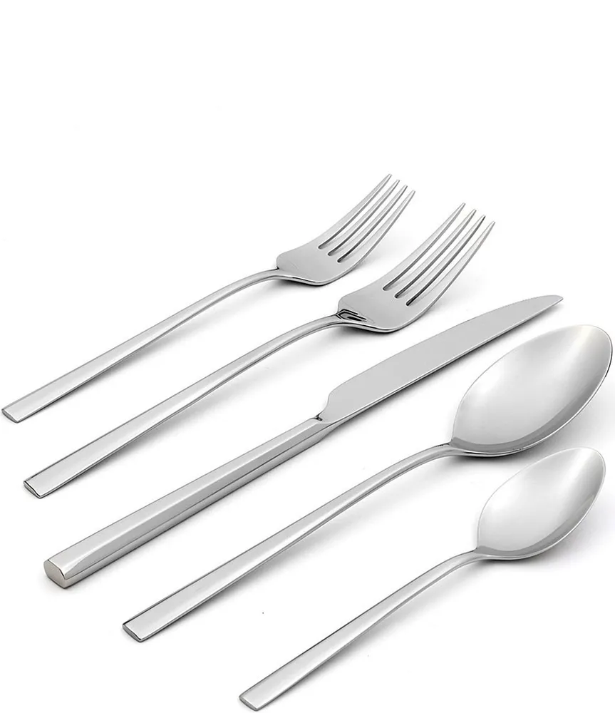 Oneida Chef's Table Black 20 Piece Everyday Flatware Set