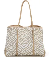 Tan Checkered Neoprene Bag