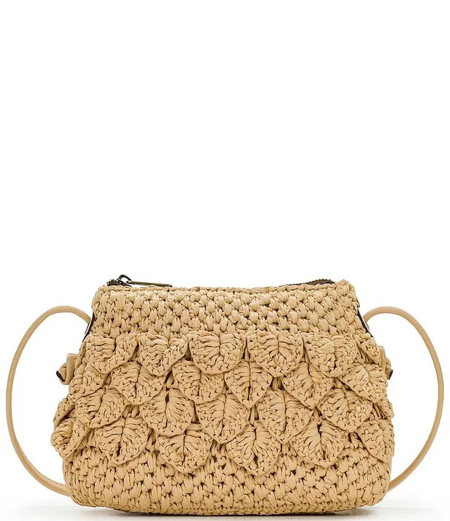 Valbella Crossbody Bag - Large Woven Leather – Patricia Nash