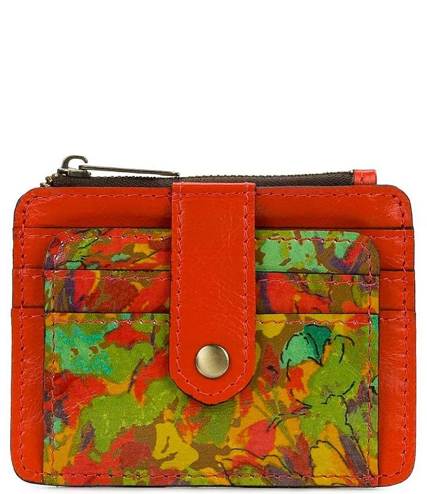 Patricia Nash Cassano Parisian Newspaper Floral Crossbody Bag