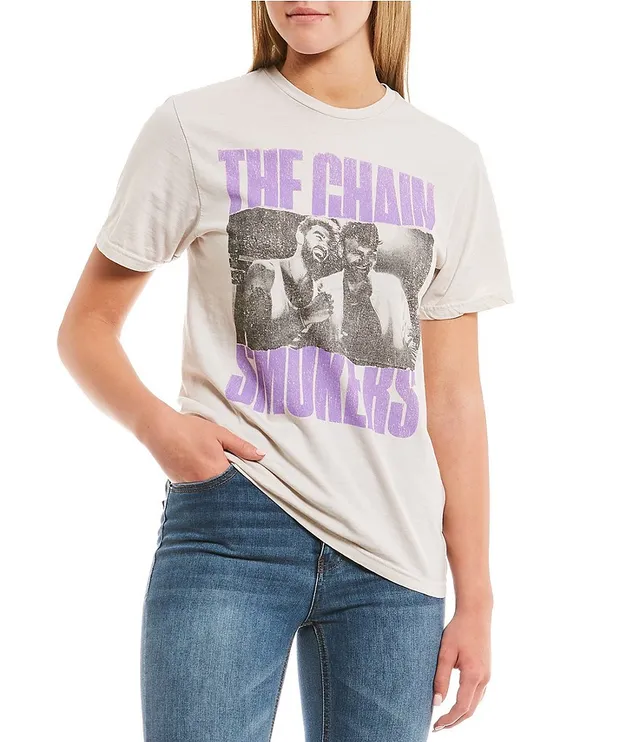 Philcos Elvis Graphic T-Shirt, Womens, Juniors, M, Multi Color