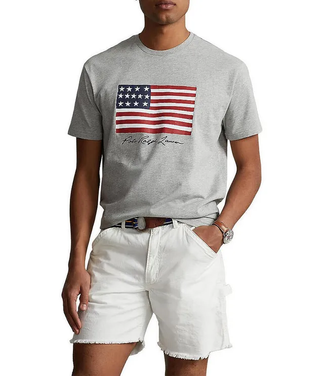 Polo Ralph Lauren Big & Tall Americana Flag Jersey Short Sleeve T