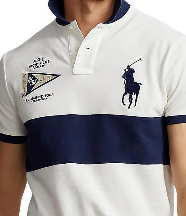 Polo Ralph Lauren Classic-Fit Big Pony Mesh Short-Sleeve Polo Shirt