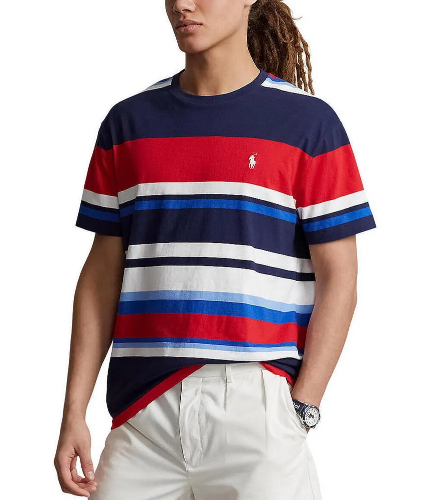 Polo Ralph Lauren Classic-Fit Stripe Jersey Short-Sleeve T-Shirt