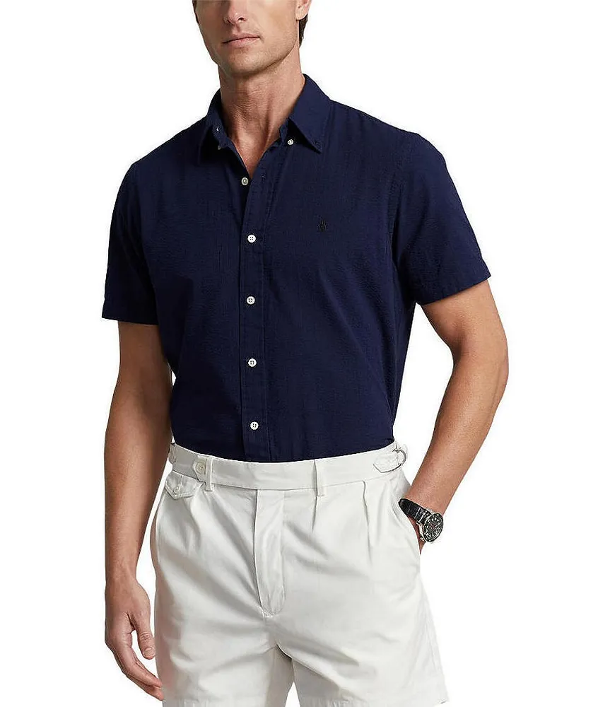 Polo Ralph Lauren Big & Tall Classic Fit Solid Cotton Mesh Polo Shirt, Dillard's