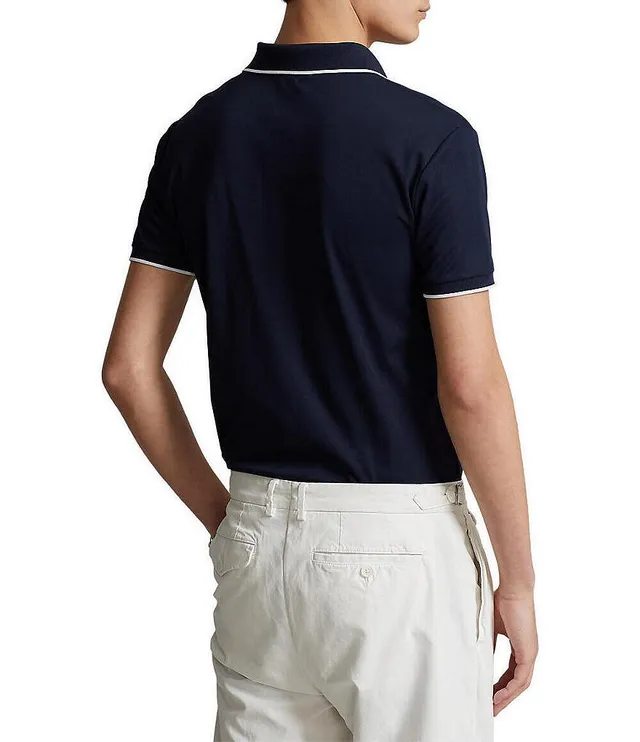 Polo Ralph Lauren Custom Slim-Fit Birdseye Short-Sleeve Polo Shirt